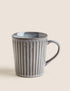 Marks & Spencer "Ribbed Reactive Glaze Mug"
